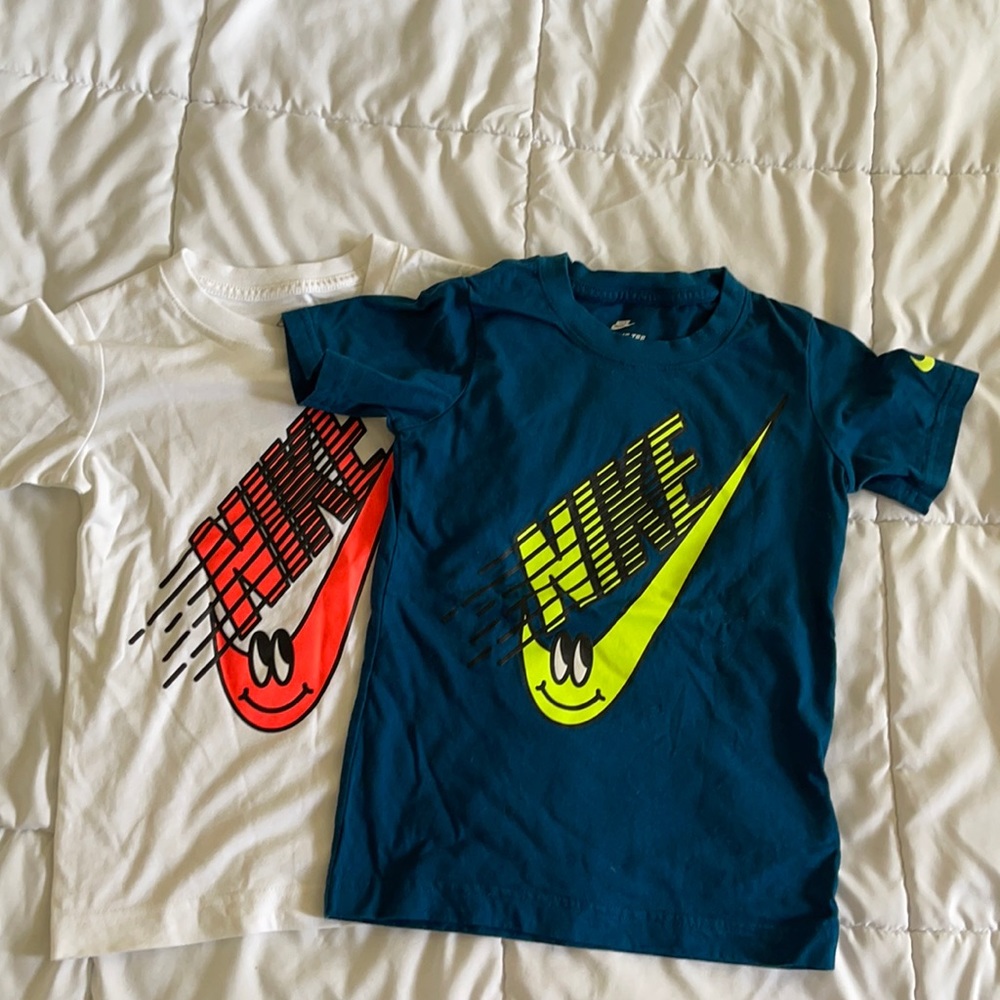 Two Nike toddler shirts